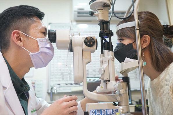 王上菲,葉俊廷醫師,近視雷射,諾貝爾眼科