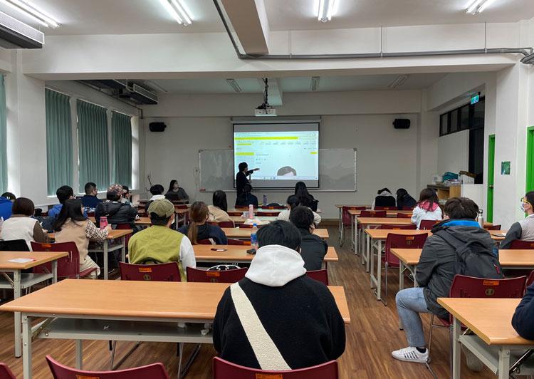 張朝凱副教授,大葉大學,視光系,上課