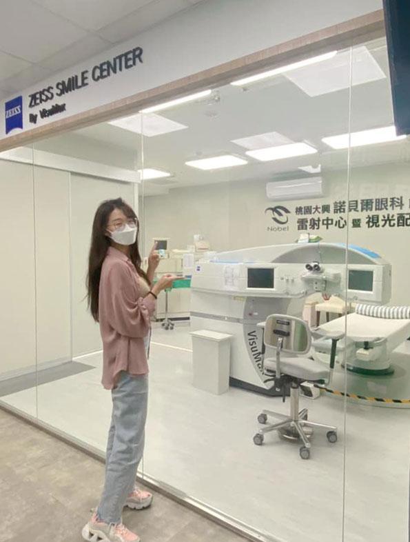 俞瑄,諾貝爾眼科,沈仁翔醫師,Smile全飛秒,近視雷射