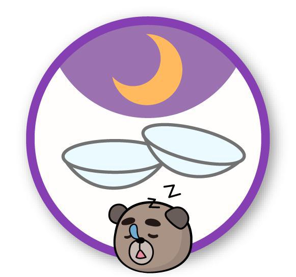 夜間角膜塑型片